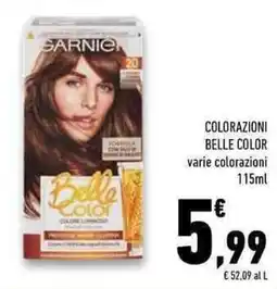 Conad Superstore Colorazioni belle color GARNIER offerta