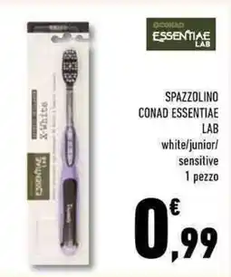 Conad Superstore Spazzolino CONAD ESSENTIAE LAB offerta
