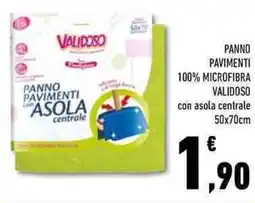 Conad Superstore Panno pavimenti 100% microfibra VALIDOSO offerta