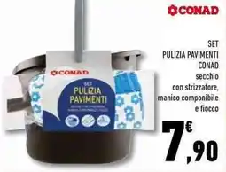 Conad Superstore Set pulizia pavimenti CONAD offerta