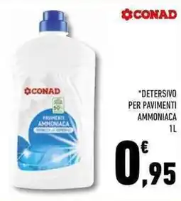 Conad Superstore Detersivo per pavimenti AMMONIACA offerta