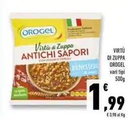 Conad Superstore Virtù di zuppa OROGEL offerta