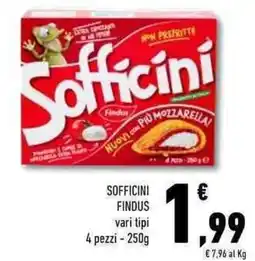 Conad Superstore Sofficini FINDUS offerta