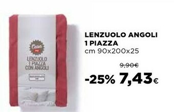 Ipercoop Lenzuola offerta