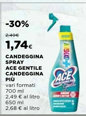 Ipercoop Candeggina offerta