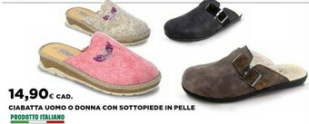 Ipercoop Pantofole offerta