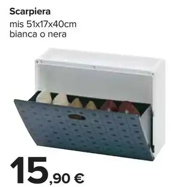 Carrefour Scarpiera mis 51x17x4ocm offerta