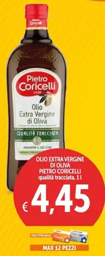 Spazio Conad Olio extra vergine di oliva pietro coricelli qualità tracciata offerta
