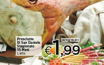 Crai Prosciutto san daniele offerta