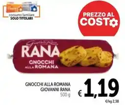Spazio Conad Gnocchi alla romana GIOVANNI RANA offerta