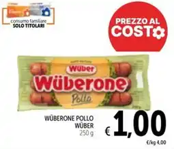Spazio Conad Wüberone pollo WÜBER offerta