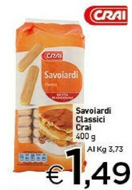 Crai Pasticceria offerta