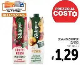 Spazio Conad Bevanda skipper zuegg offerta
