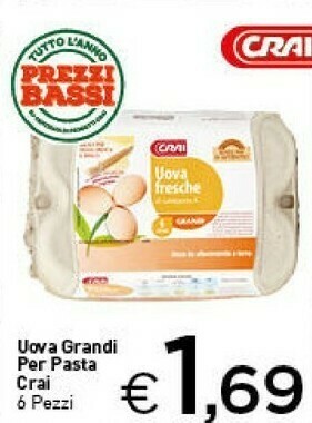 Crai Uova offerta