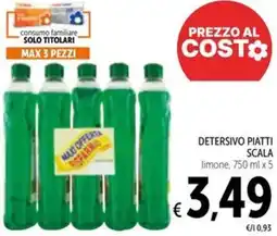 Spazio Conad Detersivo piatti scala limone offerta