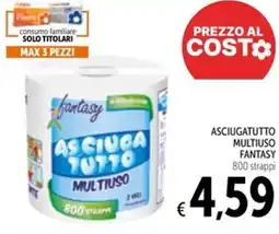 Spazio Conad Asciugatutto multiuso FANTASY offerta