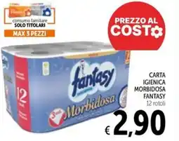 Spazio Conad Carta igienica morbidosa FANTASY offerta
