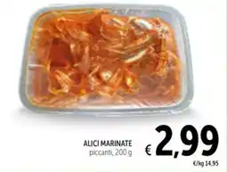 Spazio Conad Alici marinate piccanti offerta
