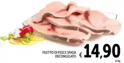Spazio Conad Filetto di pesce spada decongelato offerta
