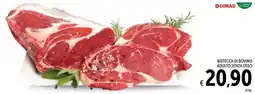 Spazio Conad Conad bistecca di bovino adulto senza osso offerta
