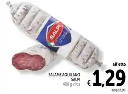 Spazio Conad Salame aquilano SALPI offerta
