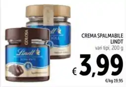 Spazio Conad Crema spalmabile LINDT offerta