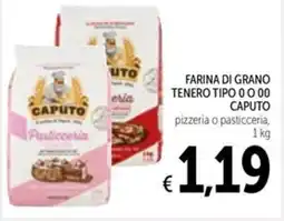 Spazio Conad Farina di grano tenero tipo 0 0 00 caputo pizzeria o pasticceria, offerta