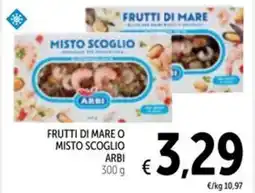 Spazio Conad Frutti di mare o misto scoglio ARBI offerta