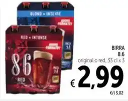 Spazio Conad Birra 8.6 original o red offerta