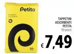 Spazio Conad Tappetini assorbenti PETITA offerta