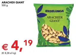 Esselunga Esselunga arachidi giant offerta