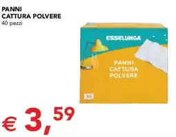 Esselunga Esselunga panni cattura polvere offerta