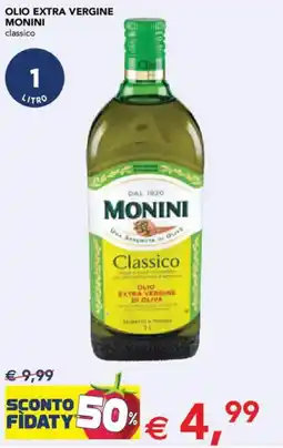 Esselunga Olio extra vergine monini classico offerta