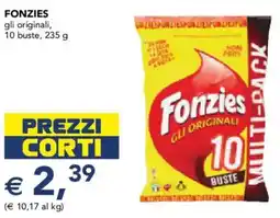 Esselunga FONZIES gli originali 10 buste offerta