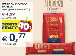 Esselunga Pasta al bronzo BARILLA offerta