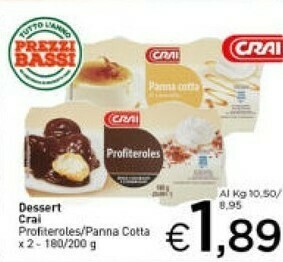 Crai Dessert offerta