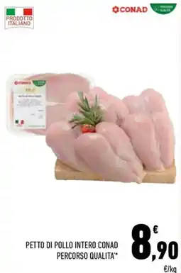 Conad City Petto di pollo intero conad percorso qualita' offerta