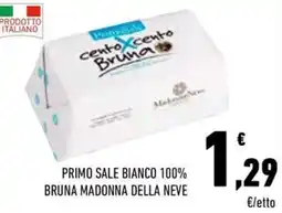 Conad City Primo sale bianco 100% bruna madonna della neve offerta