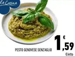 Conad City Pesto genovese senz'aglio offerta