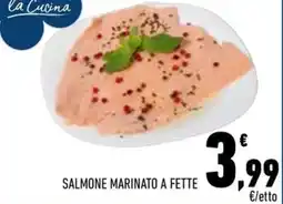 Conad City Salmone marinato a fette offerta