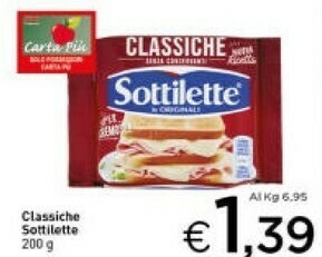 Crai Sottilette offerta