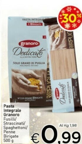 Crai Pasta di semola offerta