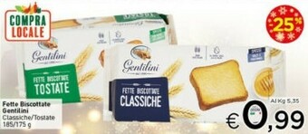 Crai Fette biscottate offerta
