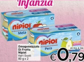 Crai Omogeneizzati offerta