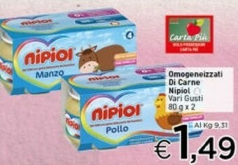Crai Omogeneizzati offerta