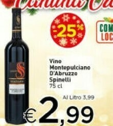 Crai Montepulciano d'abruzzo offerta