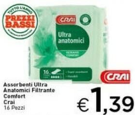 Crai Assorbenti offerta