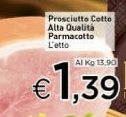 Crai Prosciutto cotto offerta
