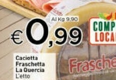 Crai Caciotta offerta