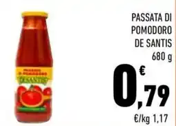 Conad City Passata di pomodoro DE SANTIS offerta
